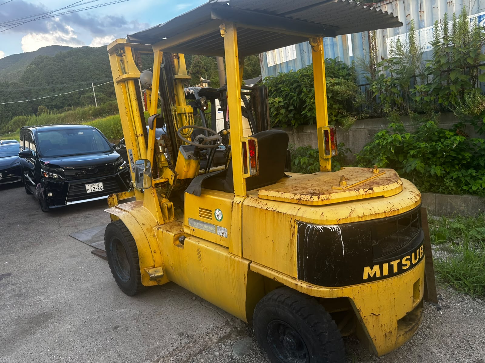 Heavy machinery at Auto Galaxy Japan